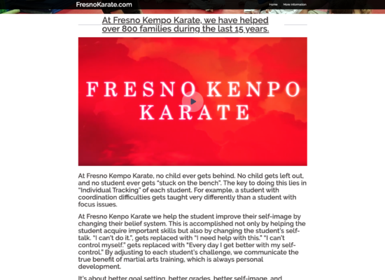 Fresno Karate Screenshot #2